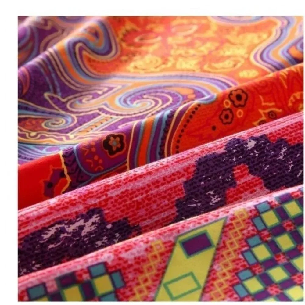 Quilt Cover Set With Zipper Ties, Easy Care, Soft And Breathable Pattern5277